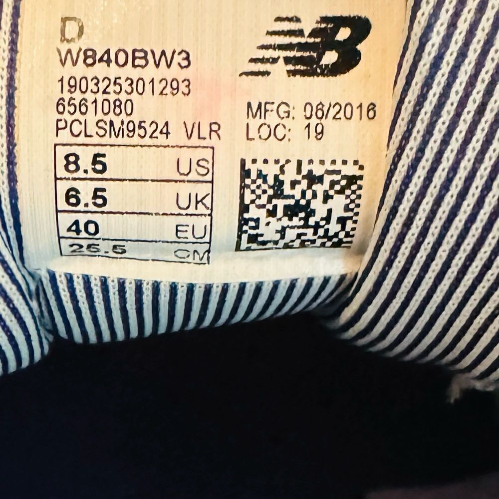 New Balance w840 Running Shoes Size 8.5 - Picture 8 of 8